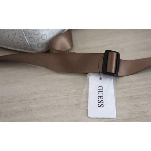 Guess SG882791 Women's White Insignia Crossbody Bag Purse - Picture 6 of 12